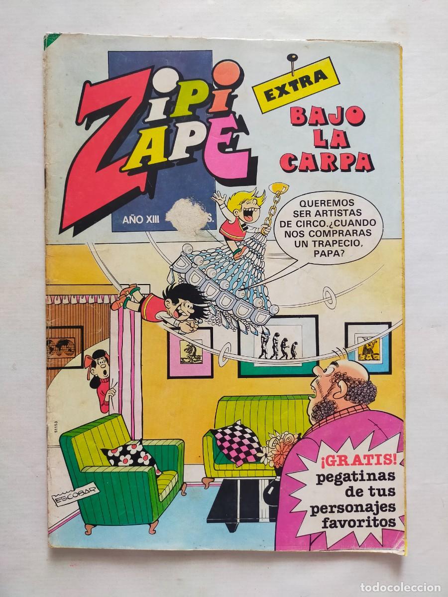 Tebeos: ZIPI y ZAPE Extra: BAJO LA CARPA. A&ntilde;o XIII N&ordm; 64 - Editorial BRUGUERA 1984