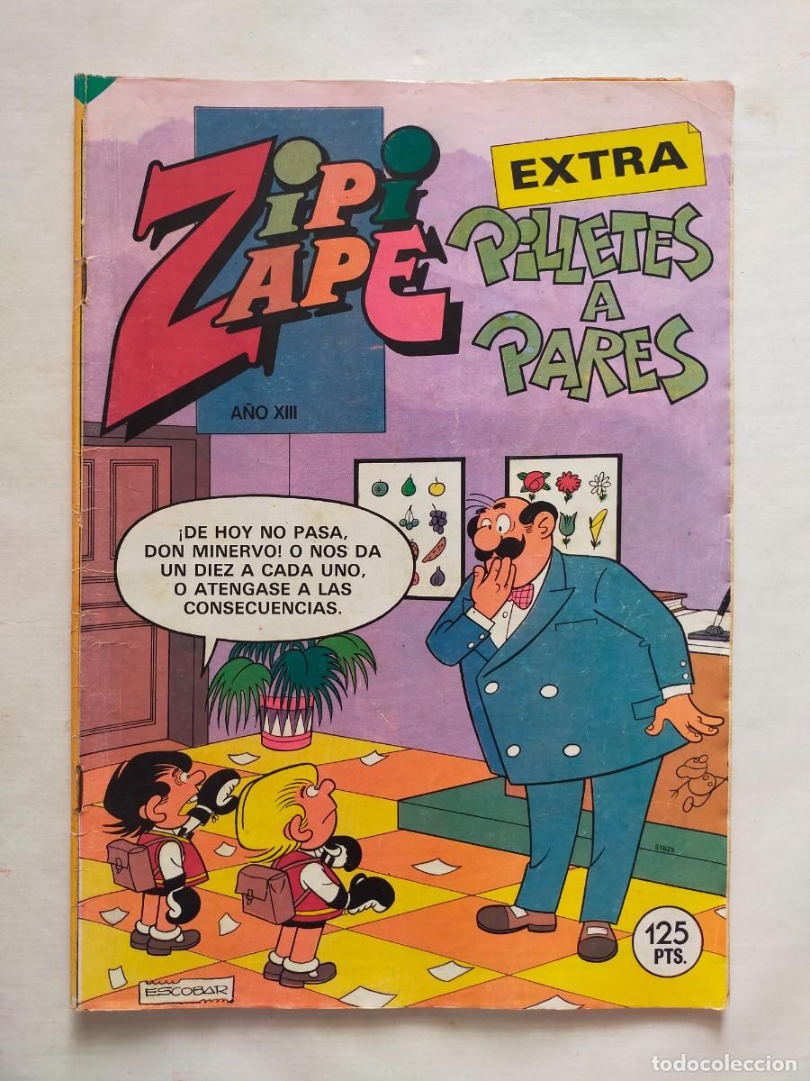 Tebeos: ZIPI y ZAPE Extra: PILLETES A PARES. A&ntilde;o XIII N&ordm; 71 - Editorial BRUGUERA 1984