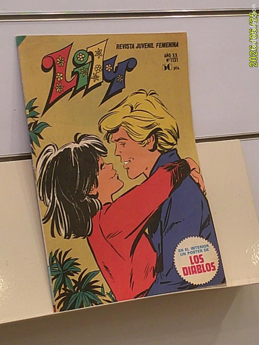 Livros de Banda Desenhada: REVISTA JUVENIL FEMENINA LILY A&Ntilde;O XX N&ordm; 1131 INCLUYE POSTER DE LOS DIABLOS - BRUGUERA