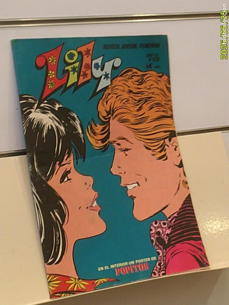 Tebeos: REVISTA JUVENIL FEMENINA LILY A&Ntilde;O XX N&ordm; 1128 INCLUYE POSTER DE POPITOS - BRUGUERA
