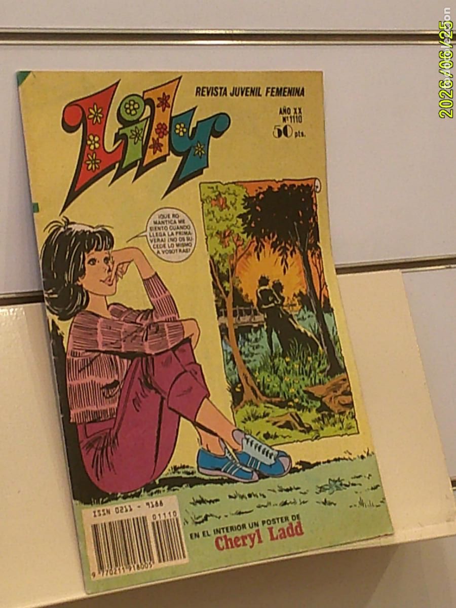 Tebeos: REVISTA JUVENIL FEMENINA LILY A&Ntilde;O XX N&ordm; 1110 INCLUYE POSTER DE CHERYL LADD - BRUGUERA