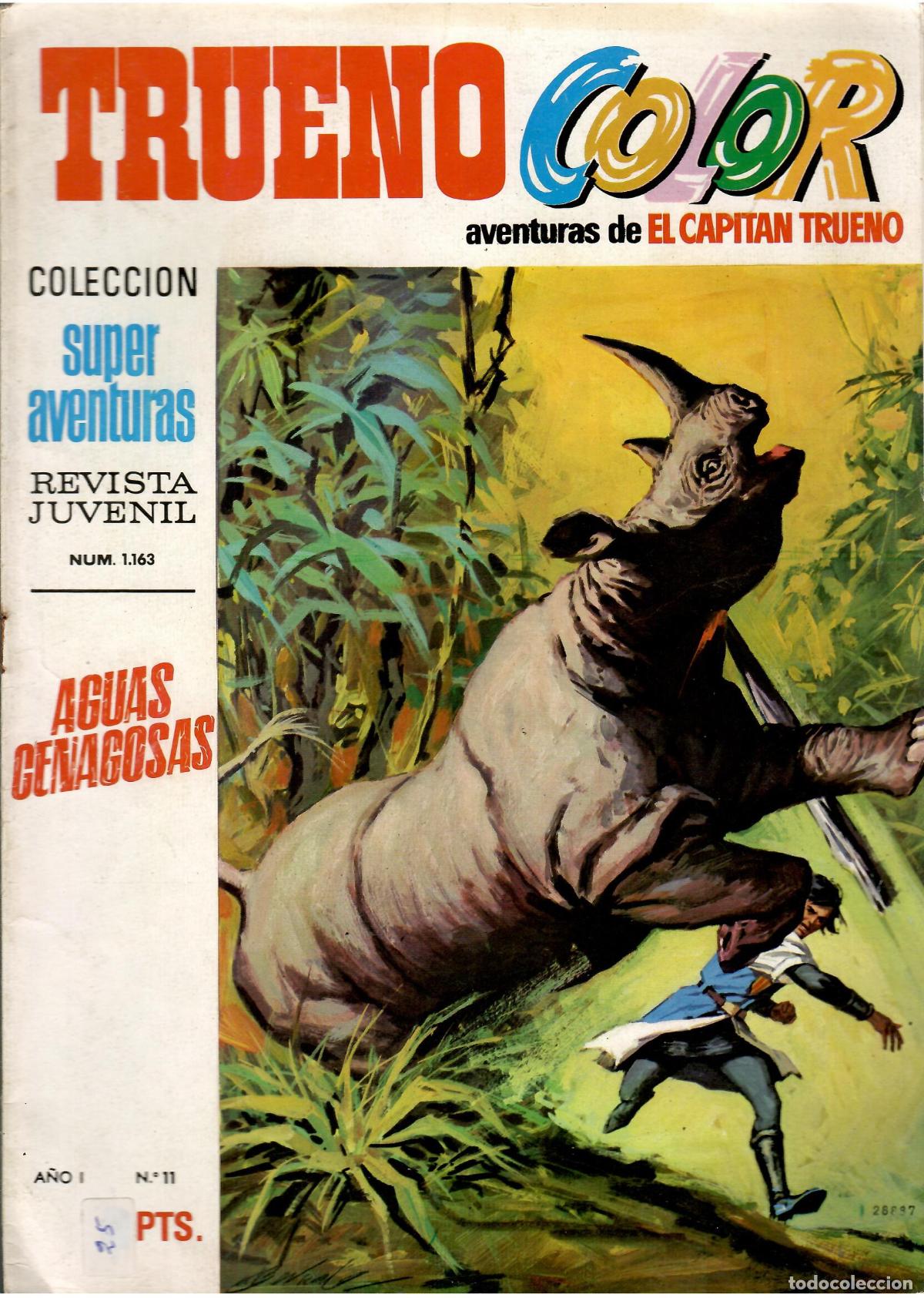 Tebeos: Comic El Capitan Trueno Color, A&ntilde;o I n&ordm; 11 - Bruguera