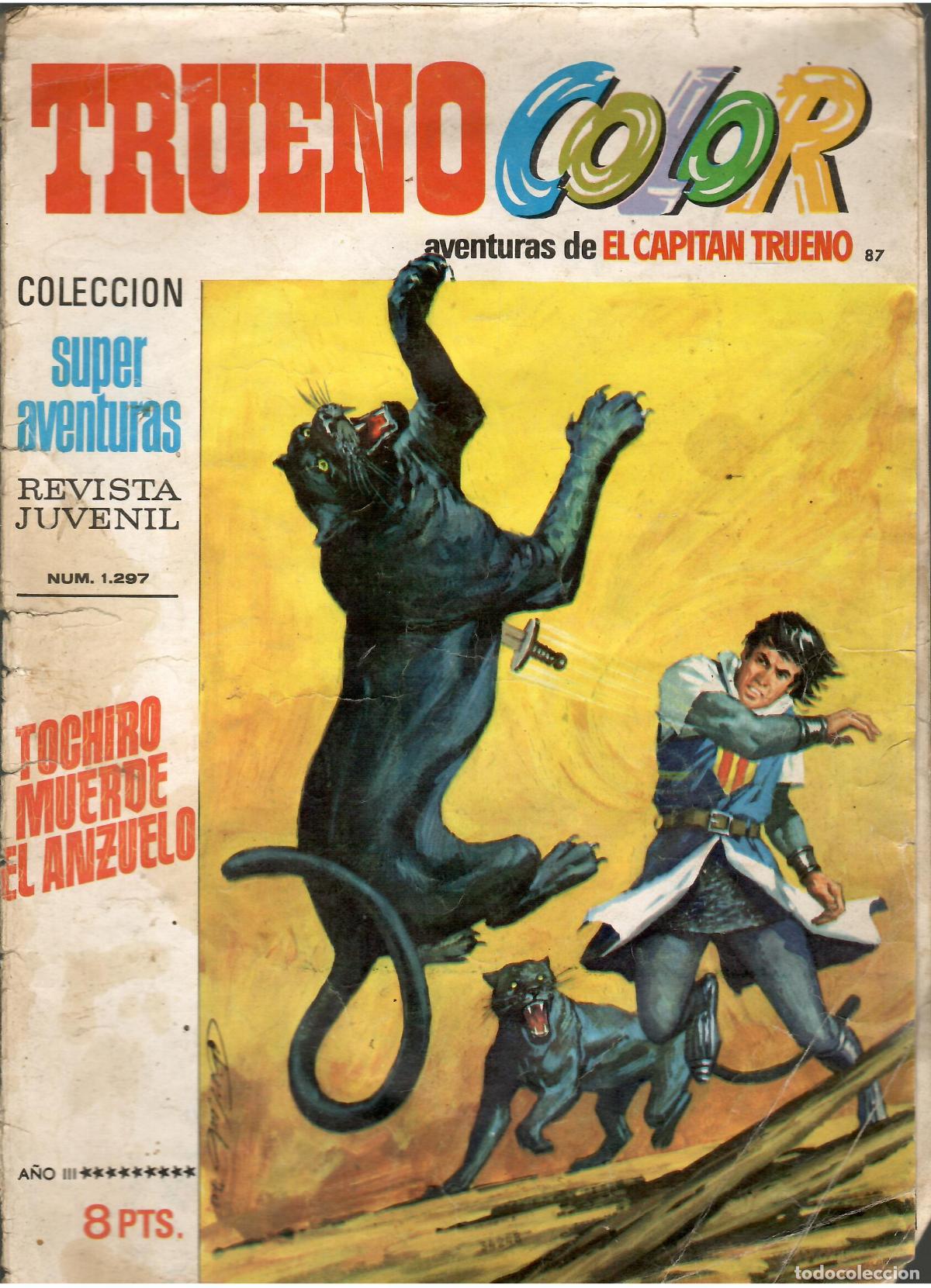 Tebeos: Comic El Capitan Trueno Color, a&ntilde;o III n&ordm; 87 - Bruguera