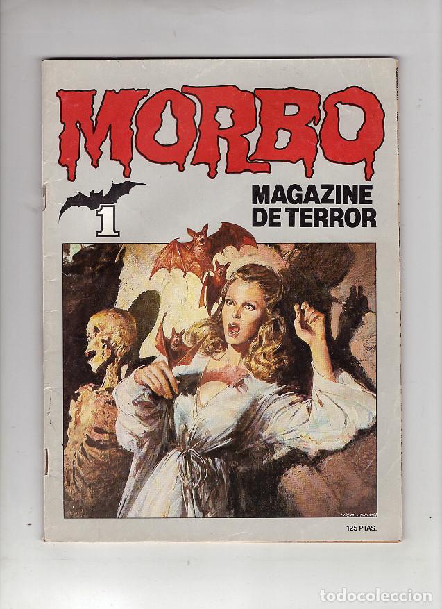 Tebeos: MORBO 01 MAGAZINE DE TERROR- ED BRUGUERA, GRAPA, 1983