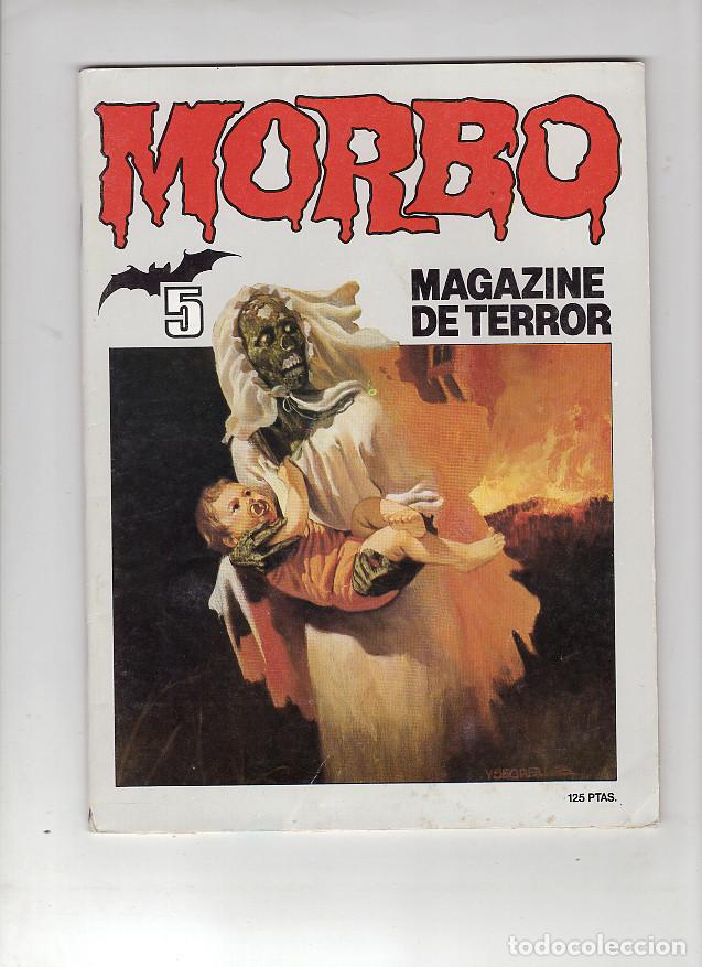 Tebeos: MORBO 05 MAGAZINE DE TERROR- ED BRUGUERA, GRAPA, 1983