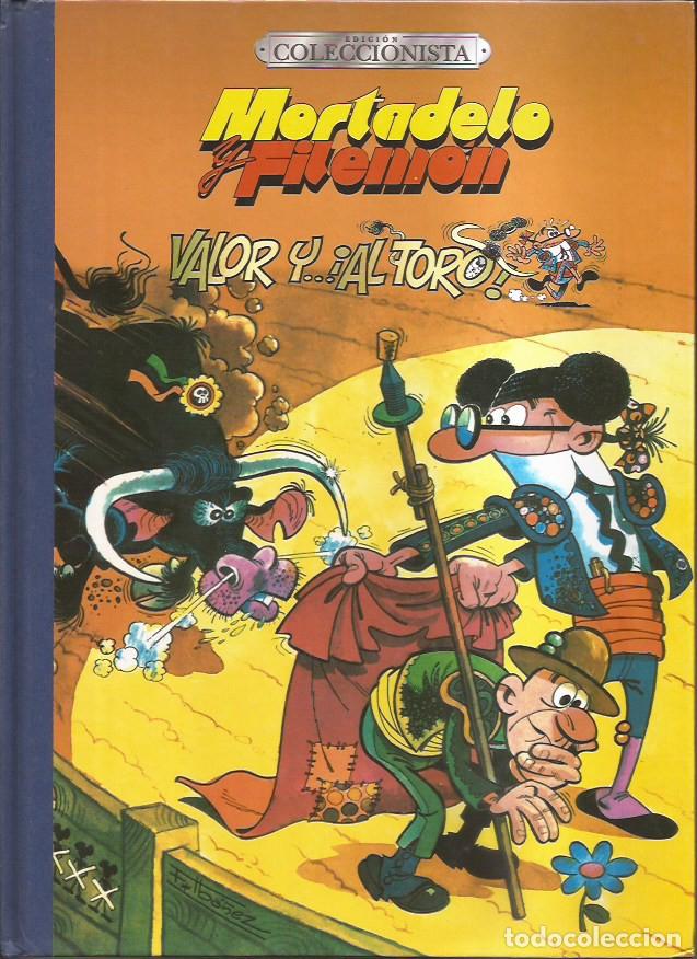 Tebeos: C&Oacute;MIC MORTADELO Y FILEM&Oacute;N VALOR Y AL TORO BRUGUERA 2004