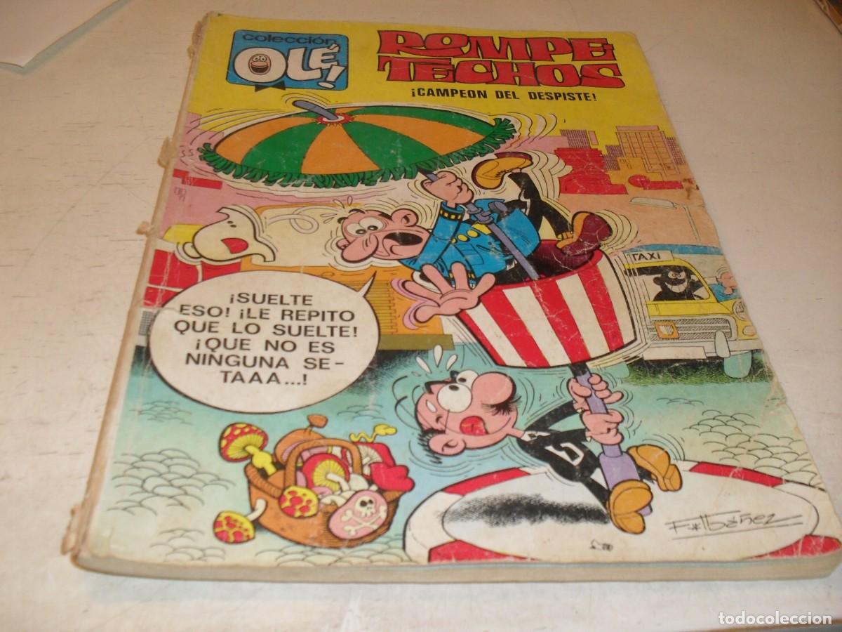 Tebeos: OLE N&ordm; 36 ROMPETECHOS,CAMPEON DEL DESPISTE&iexcl;&iexcl;,4&ordf; EDICION.EDITORIAL BRUGUERA,1971