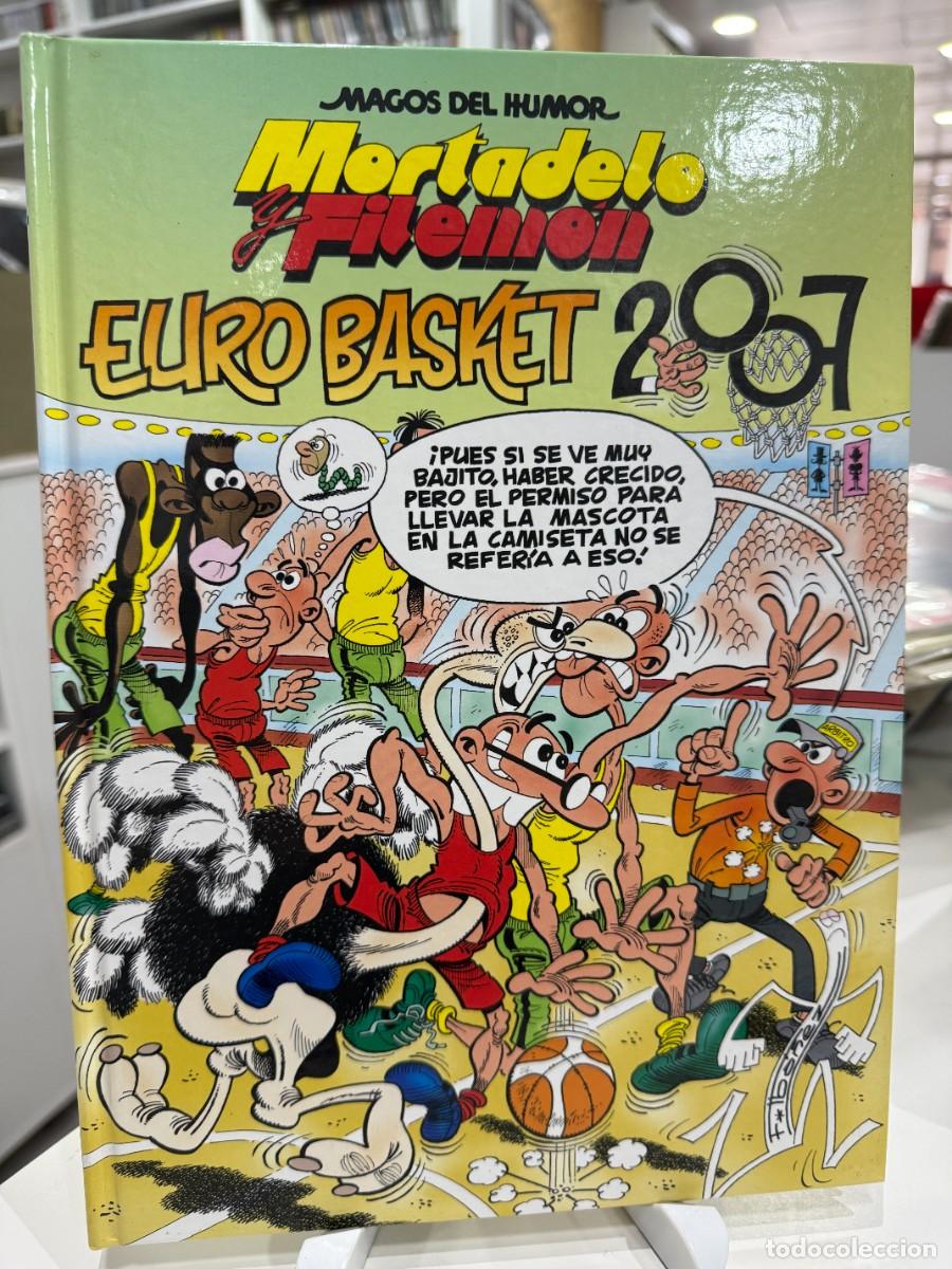 Tebeos: Mortadelo Y Filem&oacute;n: Euro Basket 2007 (Magos Del Humor, Ediciones B, 2007)
