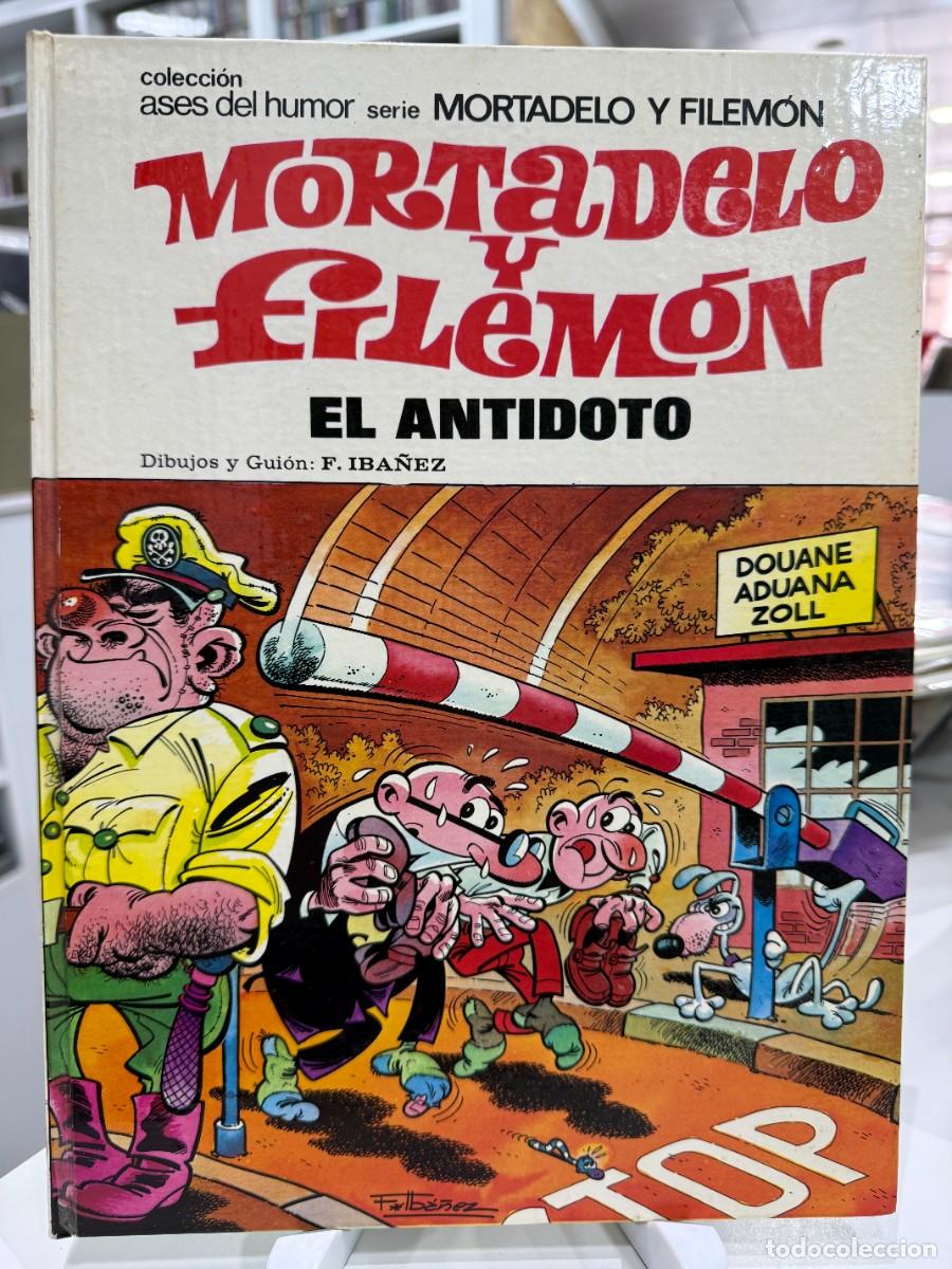 Tebeos: Mortadelo Y Filem&oacute;n: El Ant&iacute;doto (Ases Del Humor N&ordm; 28, Editorial Bruguera, 1974)