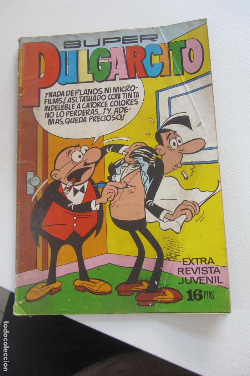 Tebeos: SUPER PULGARCITO N&ordm; 15 . A&Ntilde;O 1972 BRUGUERA arx164