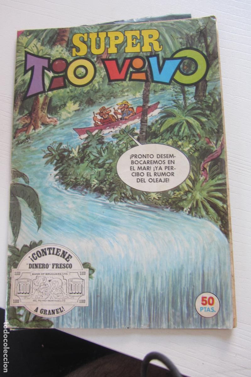 Tebeos: SUPER TIO VIVO N&ordm; 89 - 2&ordf; &Eacute;POCA - BRUGUERA 1980 - 50 PTAS. - PUBLICIDAD BIG JIM arx164