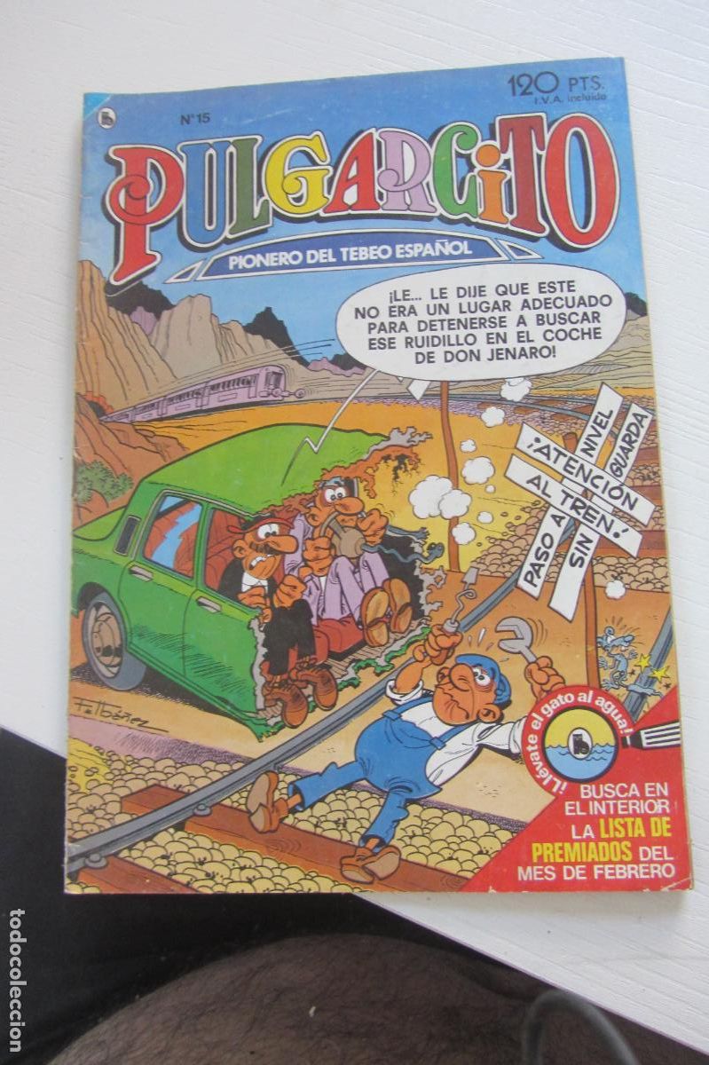 Tebeos: PULGARCITO - N&ordm; 15 - ED. BRUGUERA - 1986 arx164