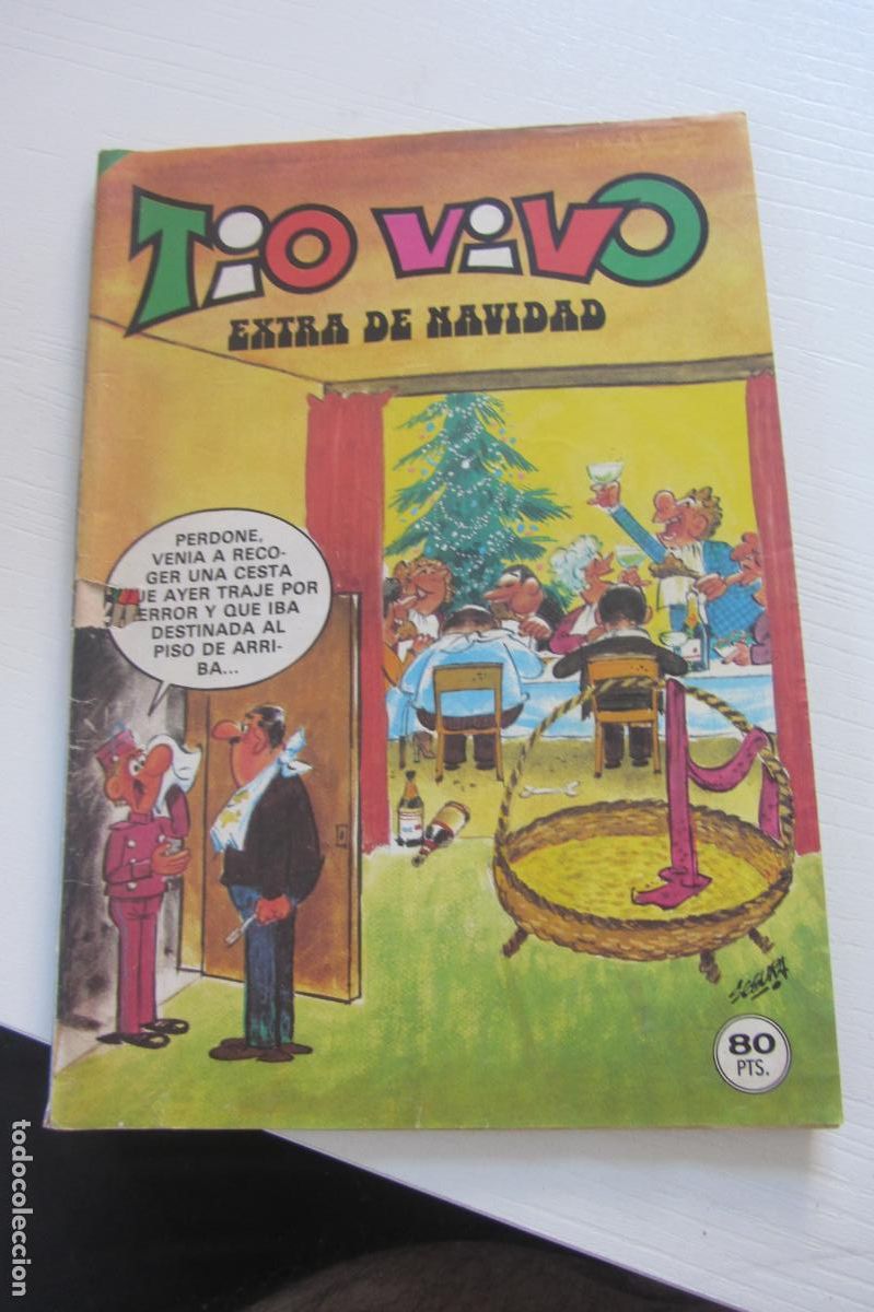 Tebeos: TIO VIVO EXTRA DE NAVIDAD 1980 BRUGUERA,1972 arx164