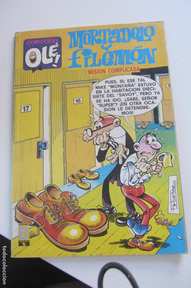 Tebeos: MORTADELO Y FILEM&Oacute;N N&ordm; 154-M 117 , COLECCI&Oacute;N OL&Eacute; , EDICIONES B arx164