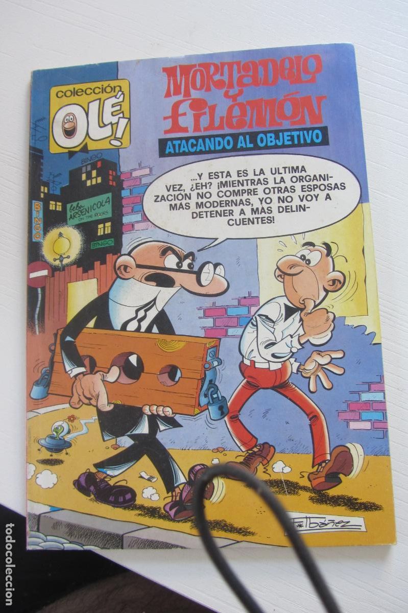 Tebeos: MORTADELO Y FILEM&Oacute;N N&ordm; 198-M 105 , COLECCI&Oacute;N OL&Eacute; , EDICIONES B arx164