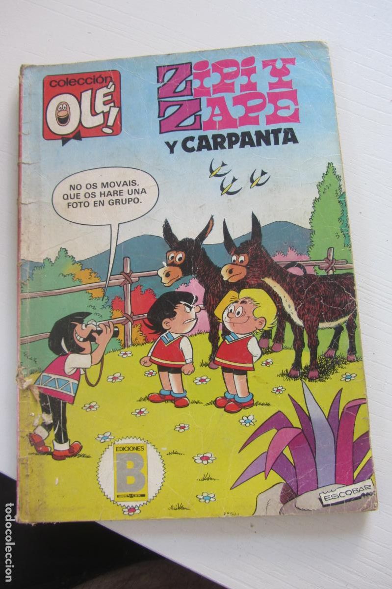 Tebeos: COMIC OLE - ZIPI Y ZAPE - N&ordm; 246 Z10 - BRUGUERA - 1987 2&ordf; EDICION arx167