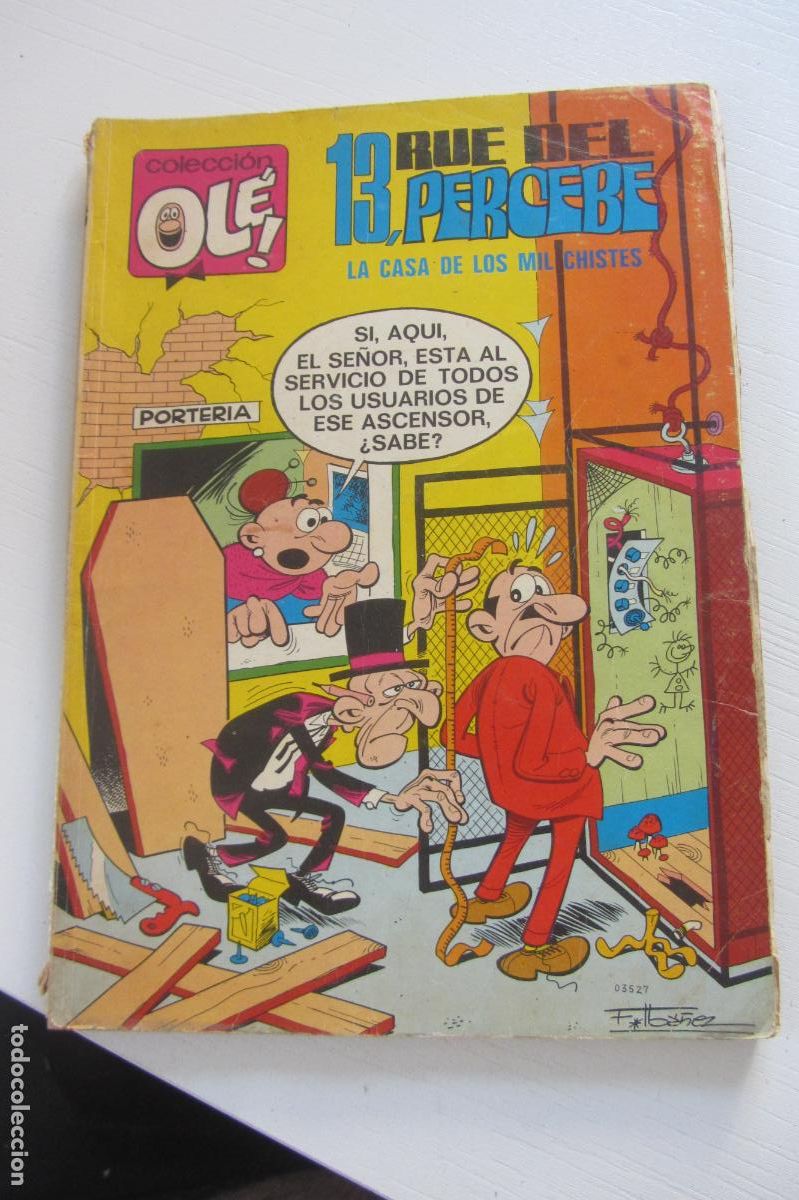 Comics: COLECCION OLE N&ordm; 23 13 RUE DE PERCEBE 1 &ordf; EDICION NUMERO EN EL LOMO EDITORIAL BRUGUERA 1971 arx167