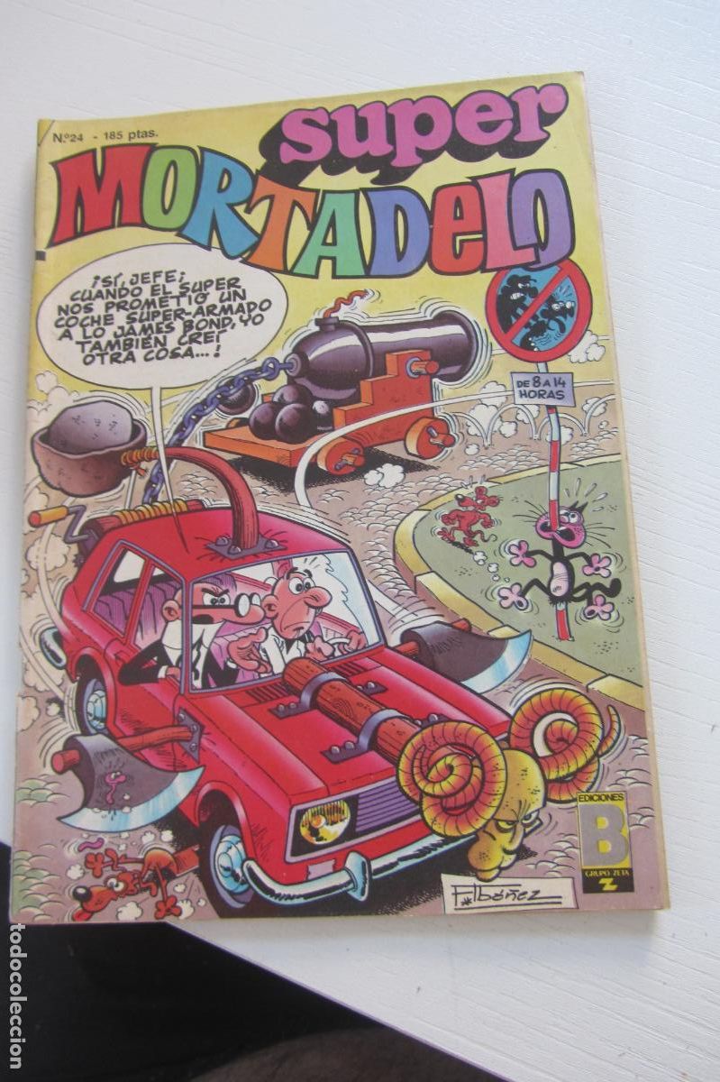 Tebeos: Super Mortadelo. N&ordm; 24. Ediciones B arx167