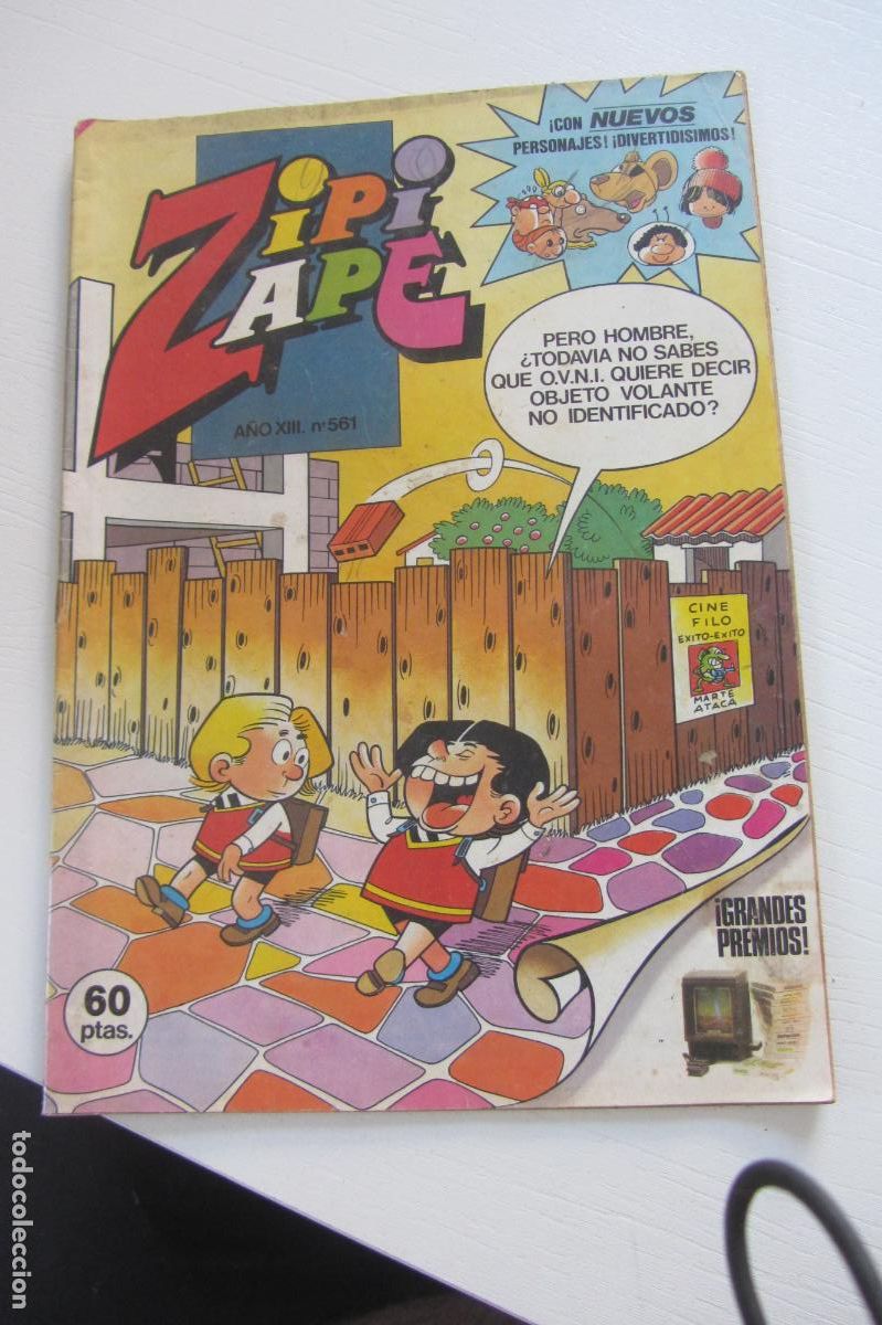 Tebeos: ZIPI Y ZAPE, REVISTA JUVENIL 561 A&Ntilde;O XIII BRUGUERA arx167