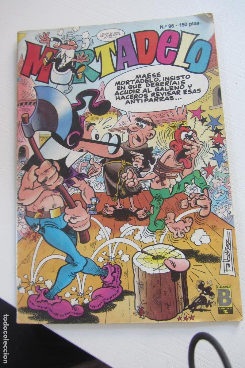 Tebeos: MORTADELO - N&ordm; 96 - 1989 - EDICIONES B arx167