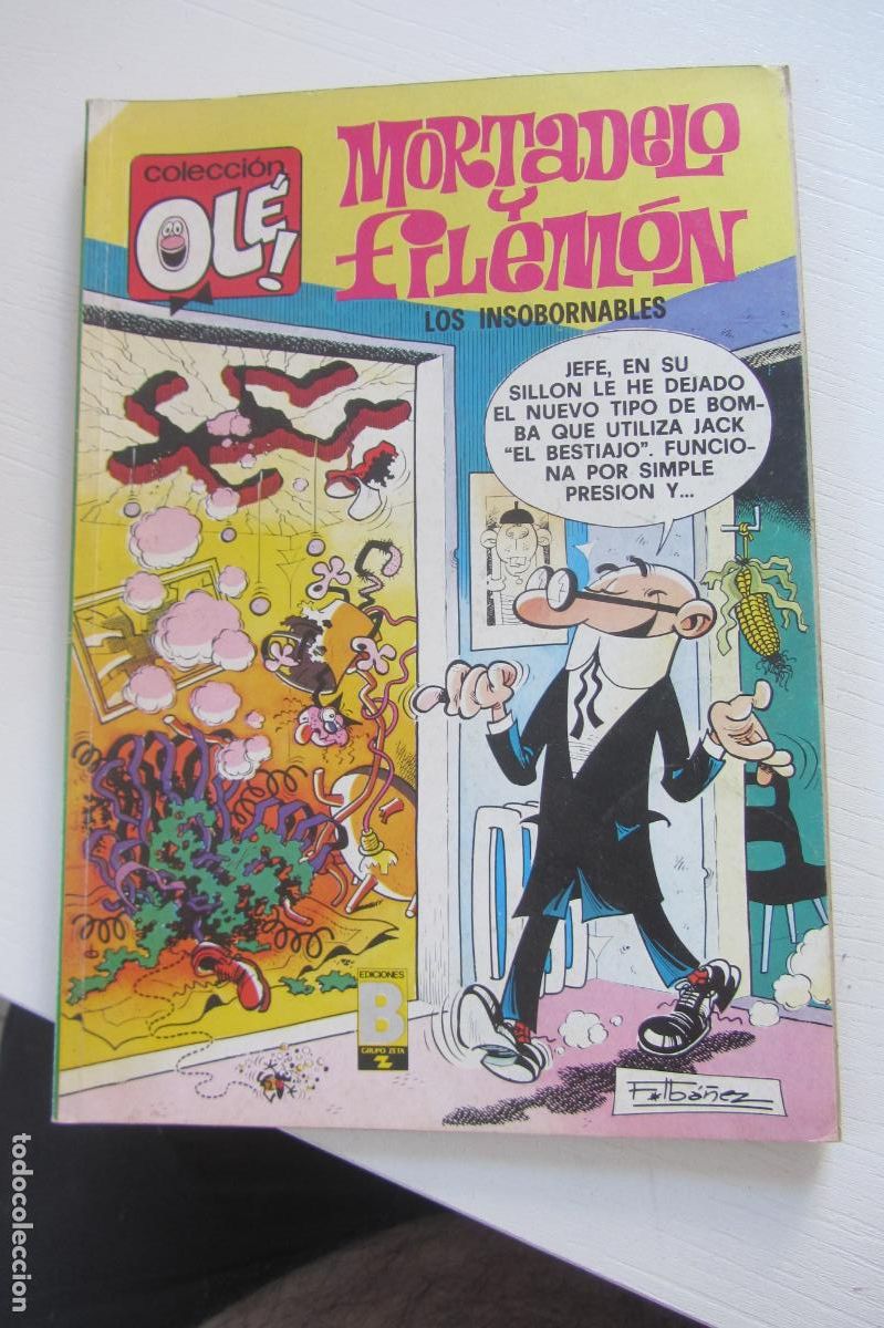 Tebeos: OLE ! MORTADELO Y FILEMON N&ordm; 147 LOS INSOBORNABLES ediciones B . arx167