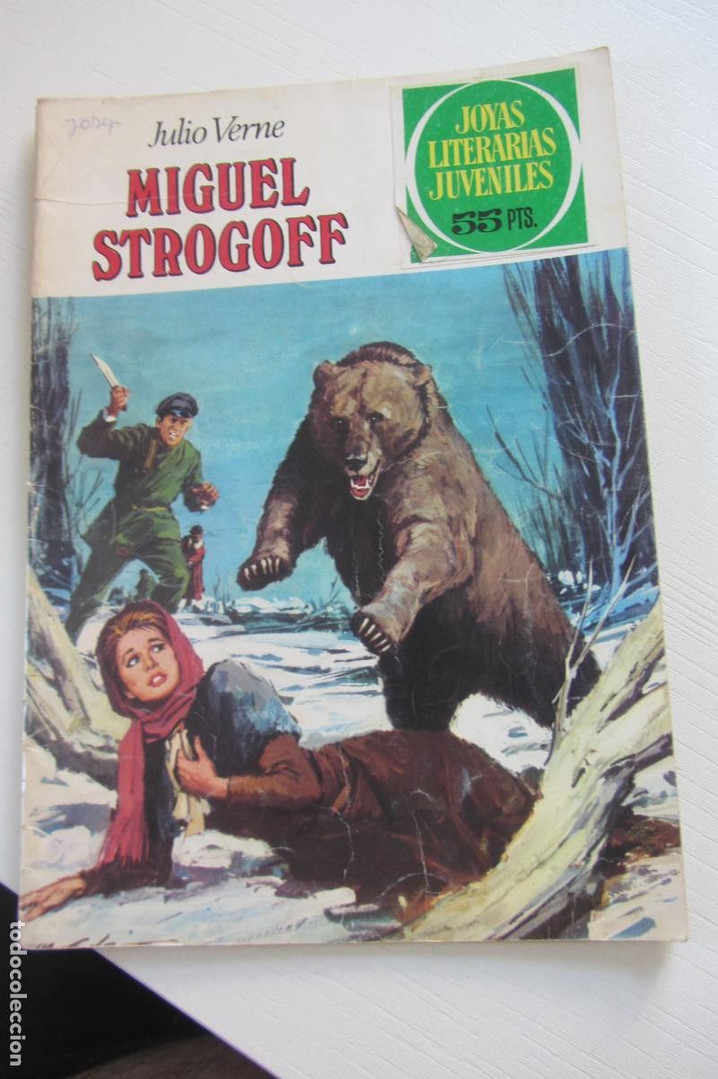 Tebeos: JOYAS LITERARIAS JUVENILES N&ordm; 1 MIGUEL STROGOFF EDITORIAL BRUGUERA 1979 arx170