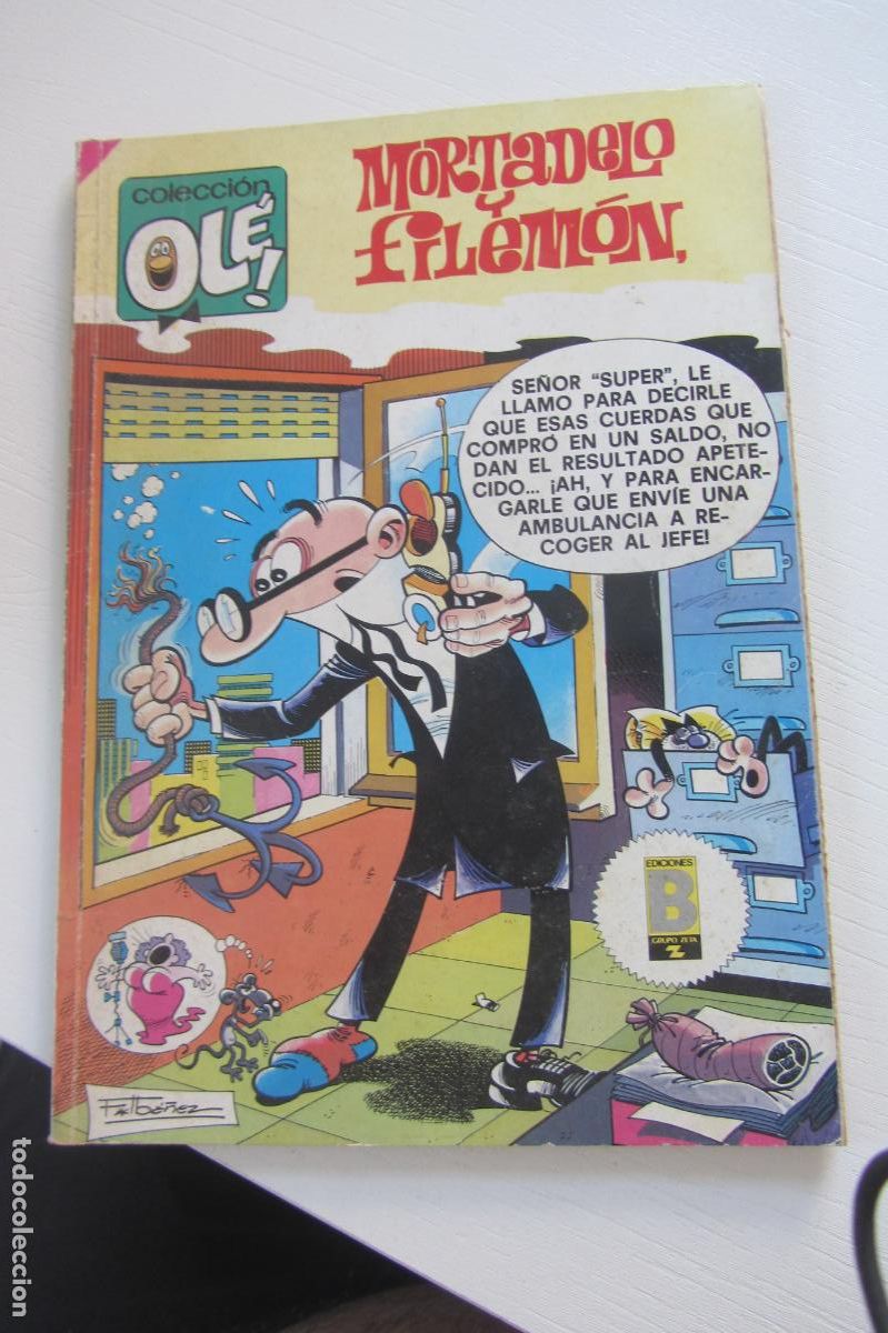 Tebeos: OLE MORTADELO Y FILEMON DEL A&Ntilde;O 1989 N&ordm; 174 - M. 139 EDICIONES B arx170