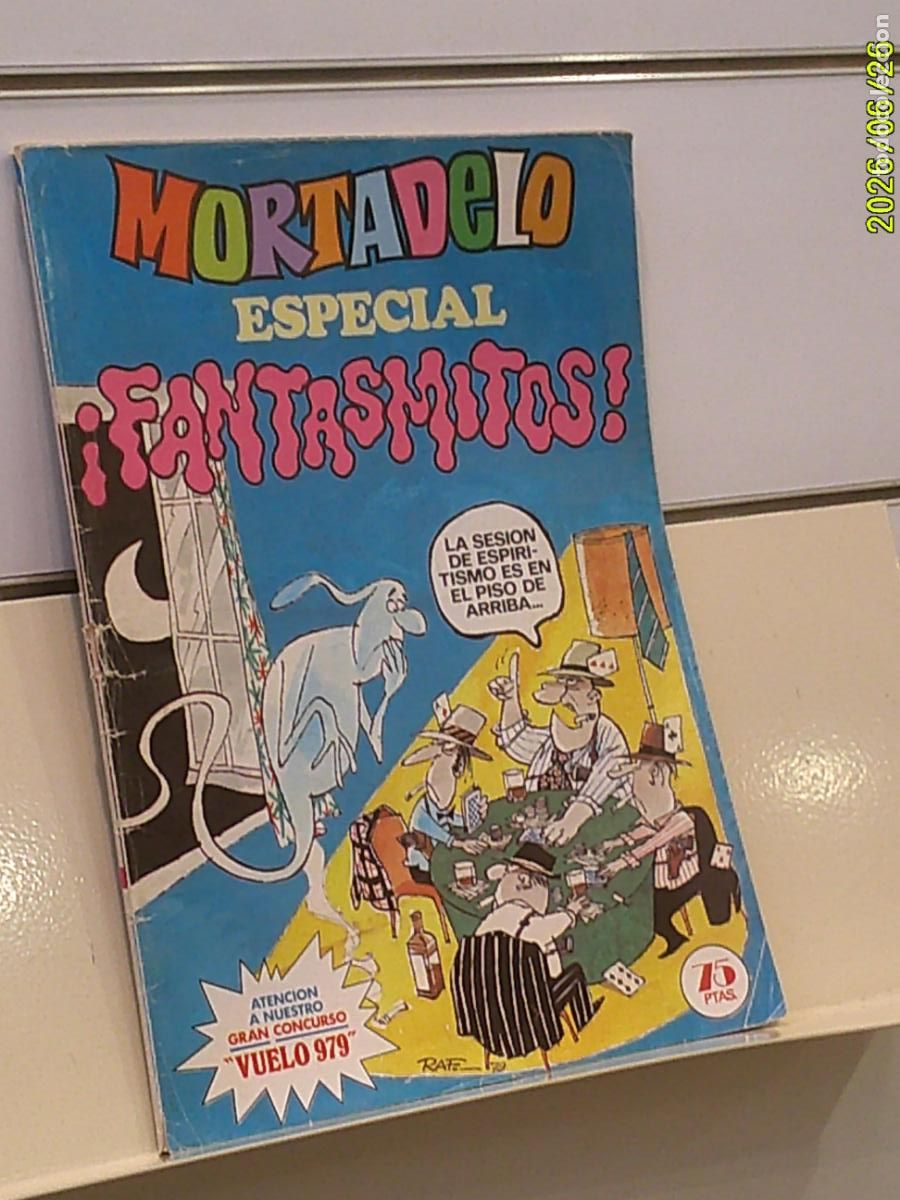 Tebeos: MORTADELO ESPECIAL FANTASMAS N&ordm; 56 - BRUGUERA 1979