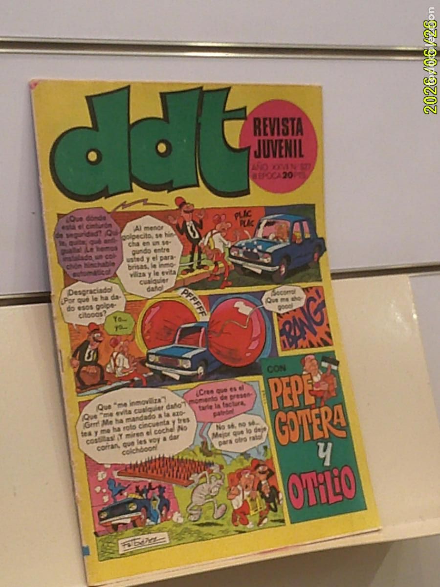 Tebeos: DDT A&Ntilde;O XXVII N&ordm; 527 III EPOCA - BRUGUERA 1978