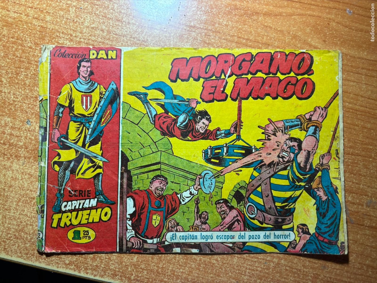 Tebeos: EL CAPITAN TRUENO N&ordm; 12 EDITORIAL BRUGUERA ORIGINAL
