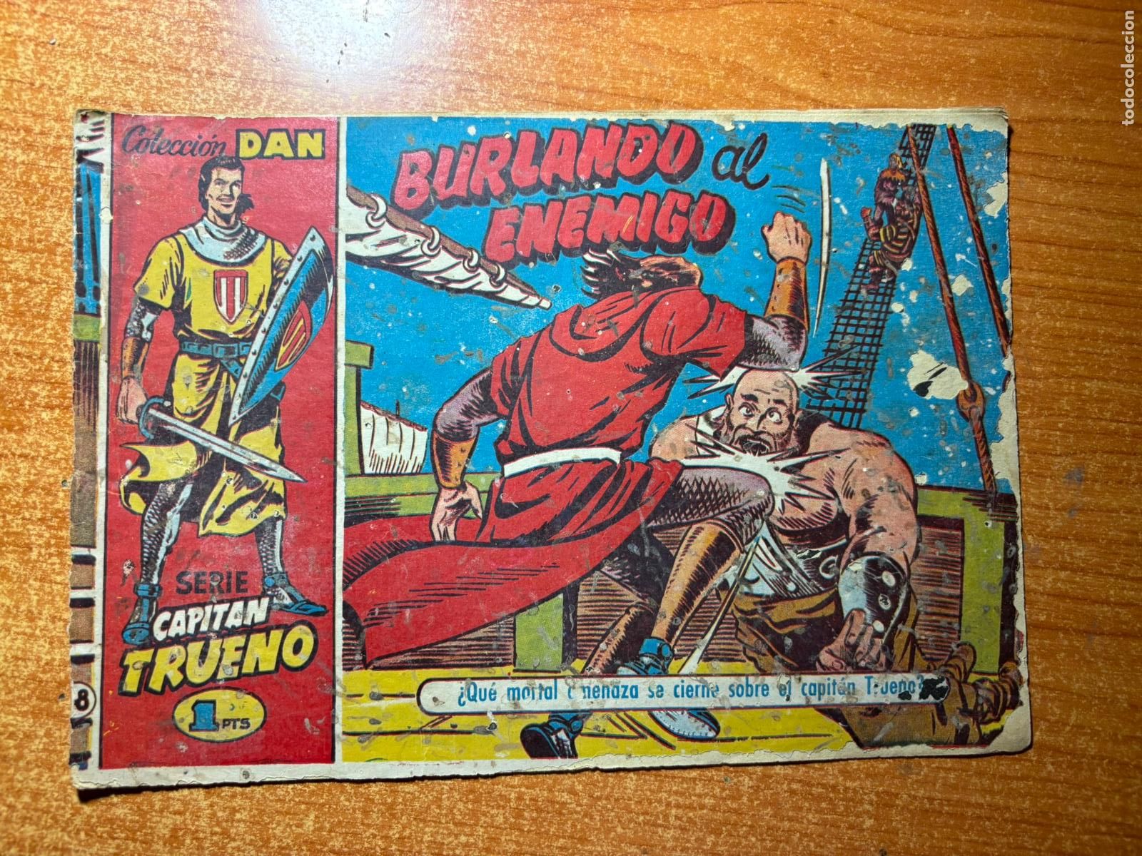 Tebeos: EL CAPITAN TRUENO N&ordm; 48 EDITORIAL BRUGUERA ORIGINAL