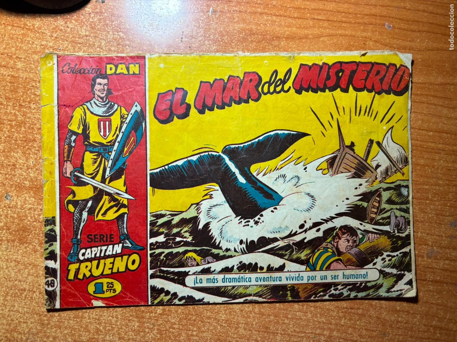 Tebeos: EL CAPITAN TRUENO N&ordm; 49 EDITORIAL BRUGUERA ORIGINAL