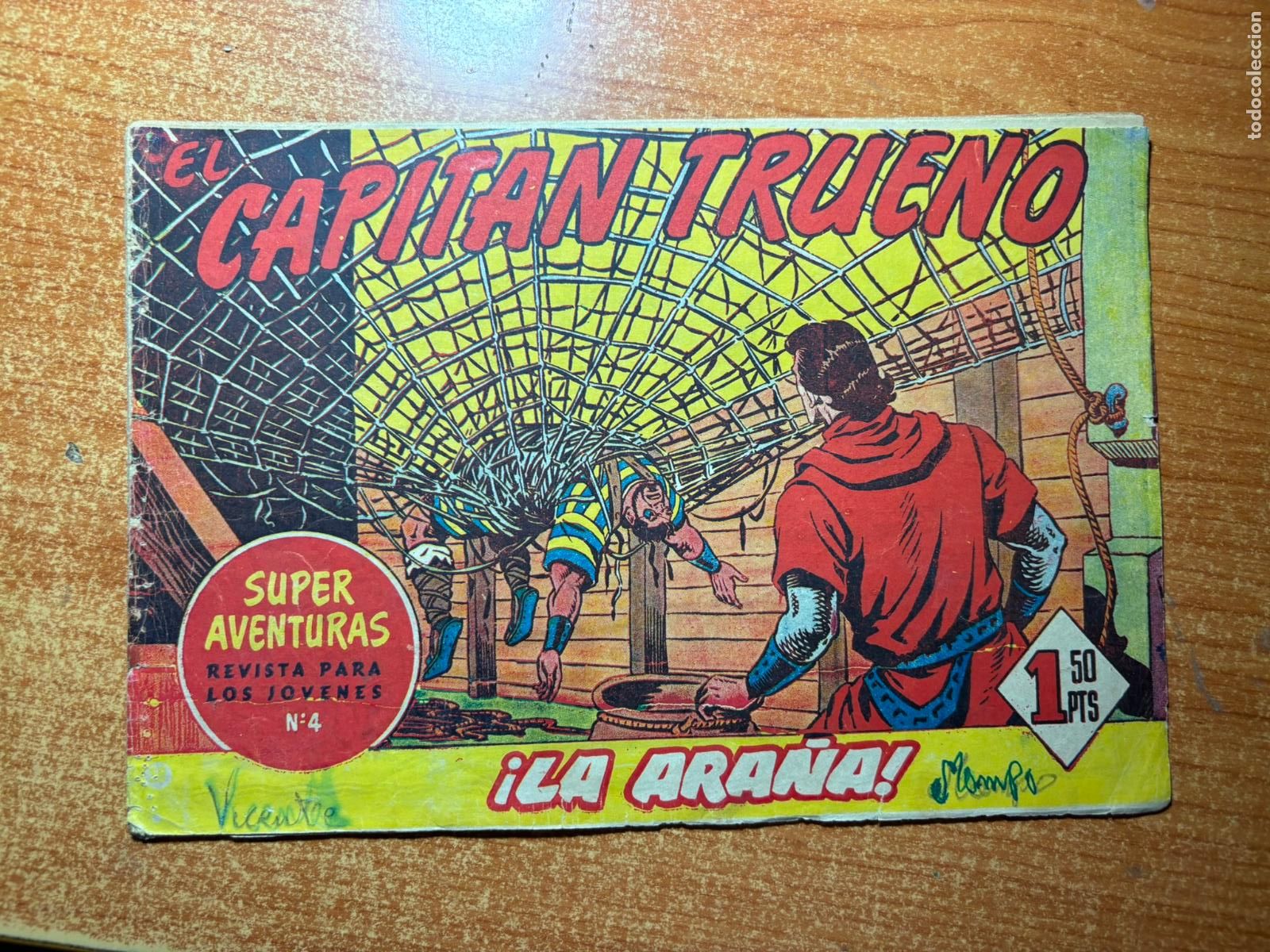 Tebeos: EL CAPITAN TRUENO N&ordm; 58 EDITORIAL BRUGUERA ORIGINAL