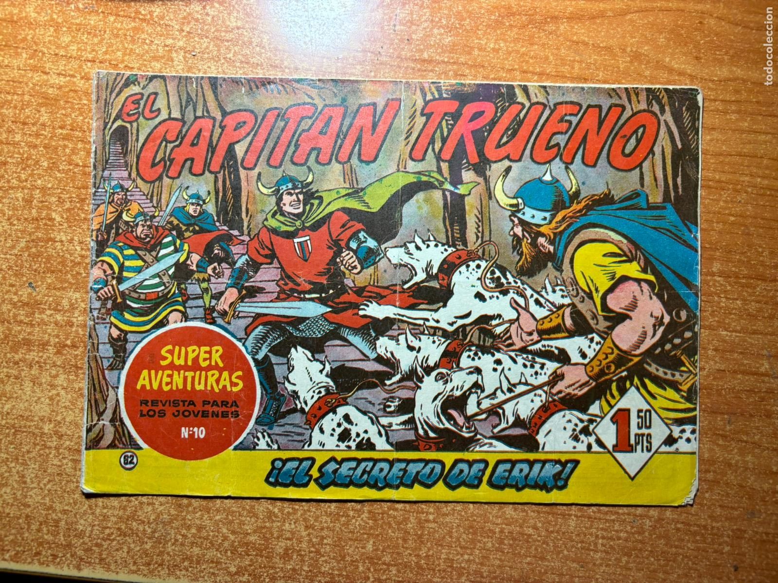 Tebeos: EL CAPITAN TRUENO N&ordm; 62 EDITORIAL BRUGUERA ORIGINAL