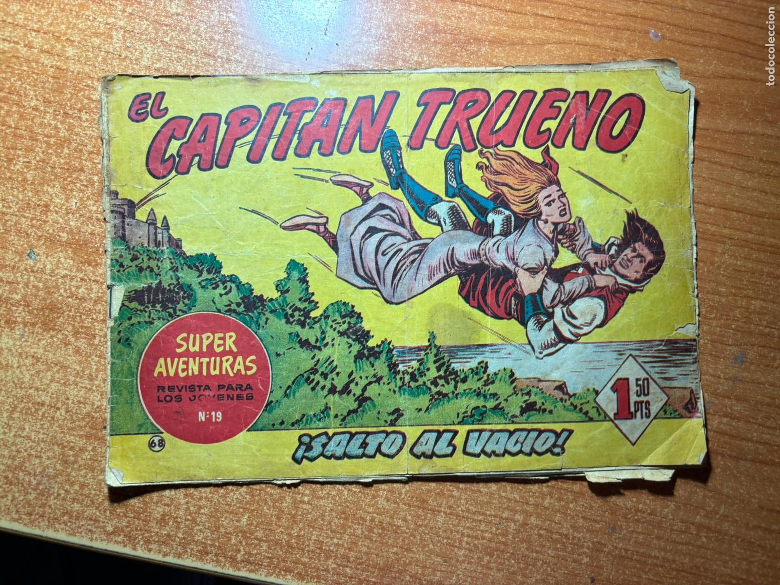 Tebeos: EL CAPITAN TRUENO N&ordm; 68 EDITORIAL BRUGUERA ORIGINAL