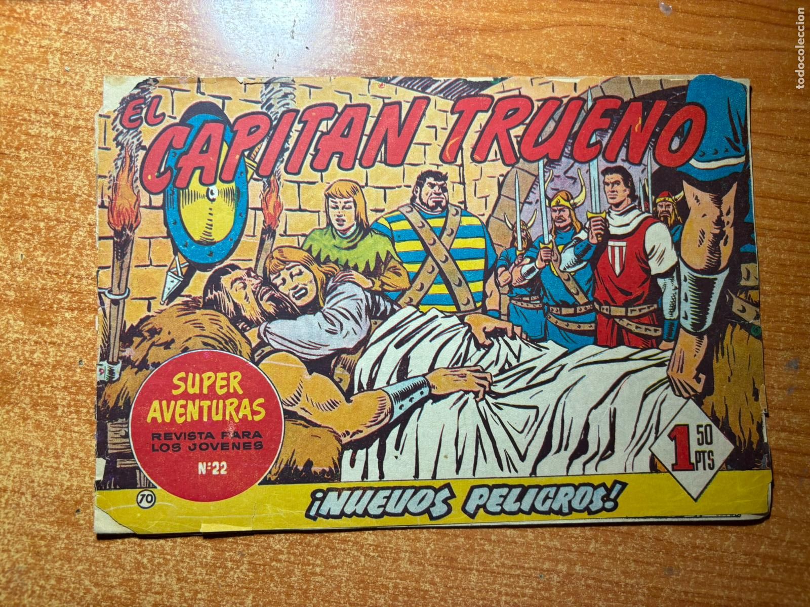 Tebeos: EL CAPITAN TRUENO N&ordm; 70 EDITORIAL BRUGUERA ORIGINAL
