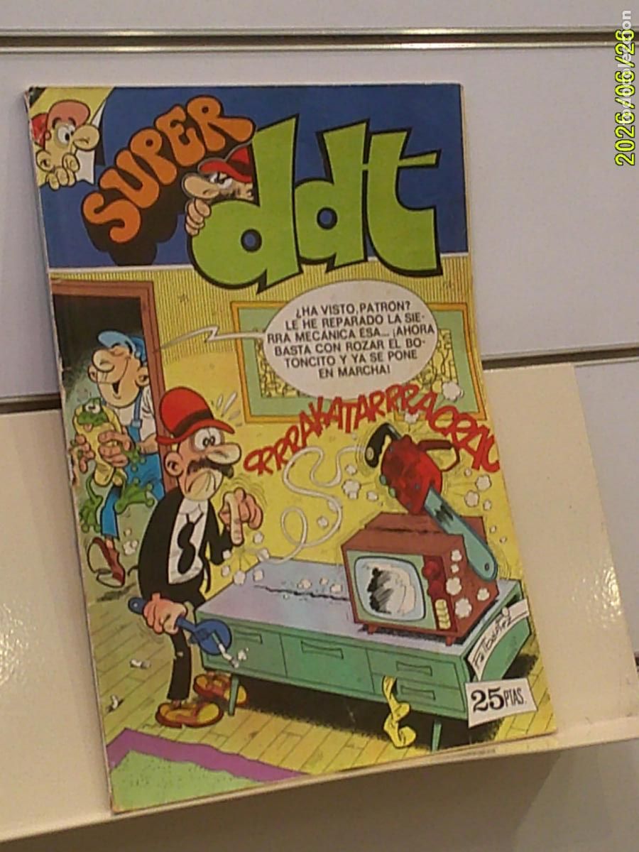 Tebeos: SUPER DDT A&Ntilde;O XXV N&ordm; 36 - BRUGUERA 1976