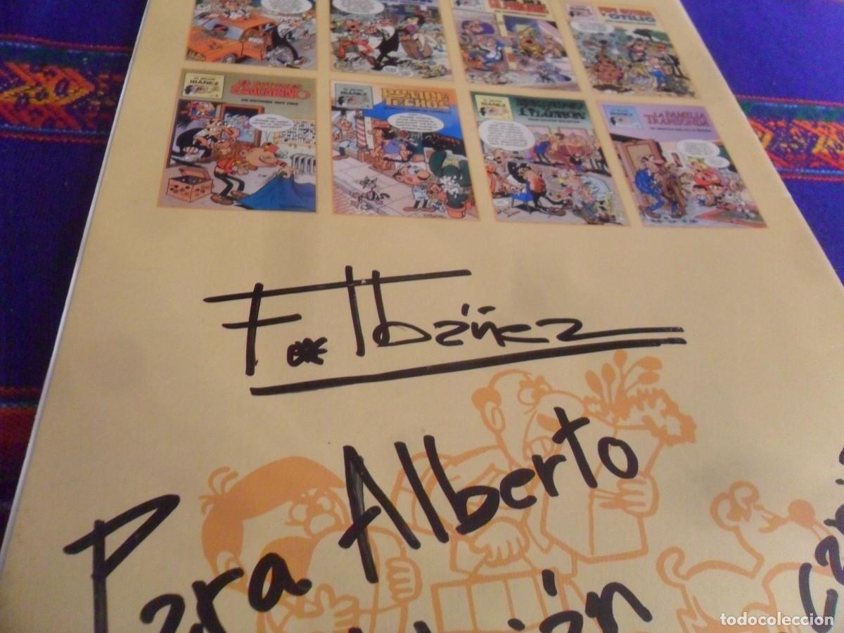 Tebeos: AUT&Oacute;GRAFO DE FRANCISCO IB&Aacute;&Ntilde;EZ EL MEJOR 8, NUEVO SUPER MORTADELO DEL HUMOR 5 6. EDICIONES B 1999 1992