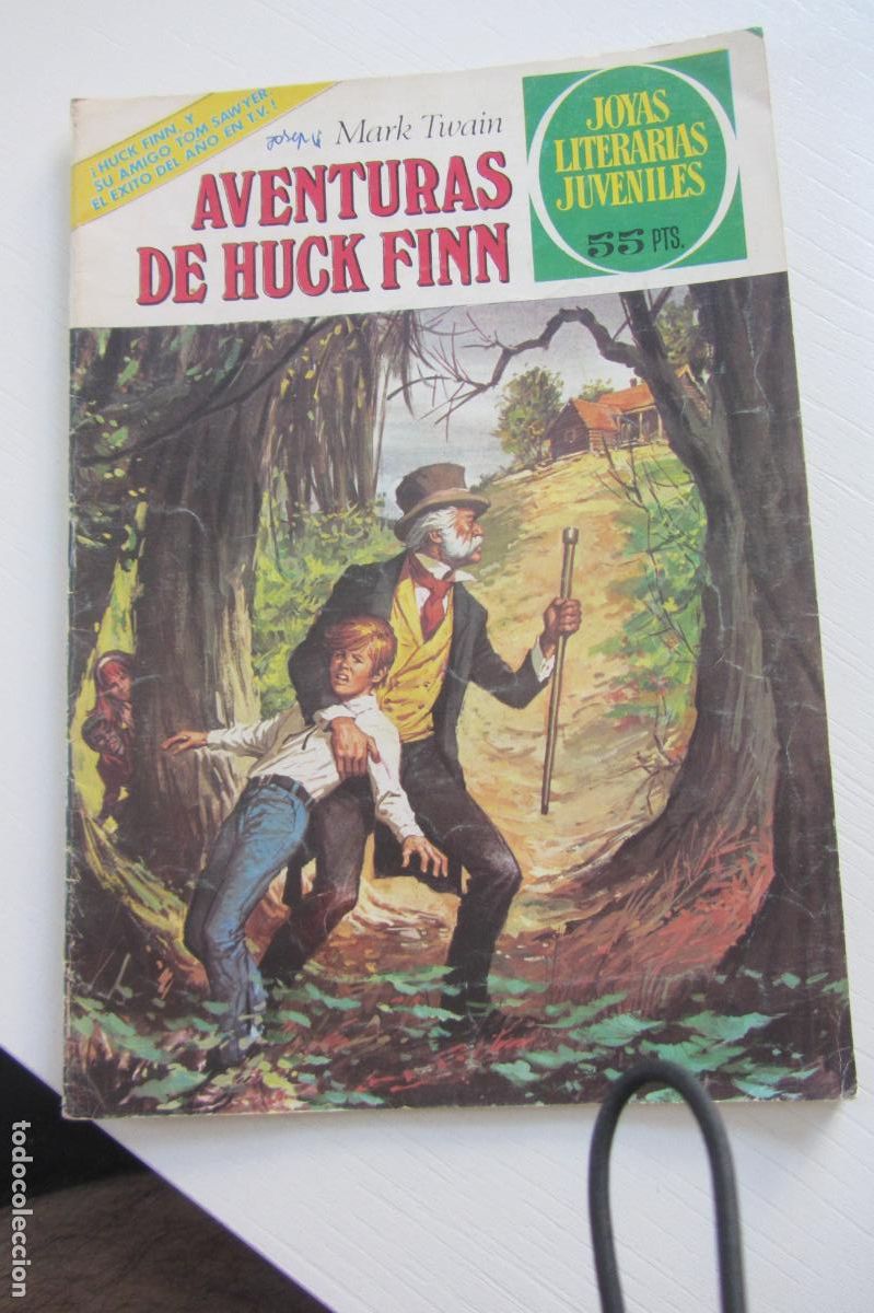 Tebeos: JOYAS LITERARIAS JUVENILES N&ordm; 40: AVENTURAS DE HUCK FINN / BRUGUERA 1&ordf; EDICI&Oacute;N 1971 ARX173