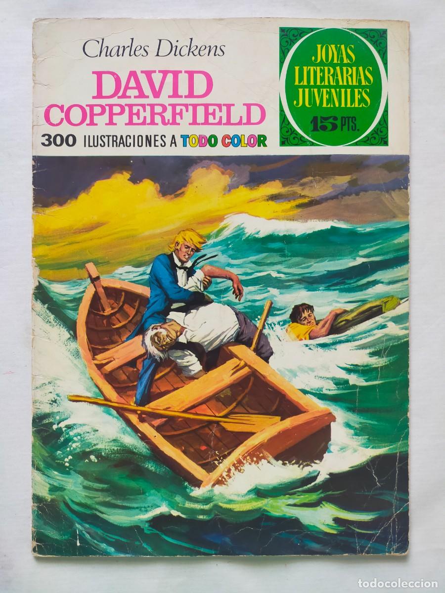 Tebeos: Joyas Literarias Juveniles. N&ordm; 8: DAVID COPPERFIELD (Charles Dickens) - Edit Bruguera 1&ordf; Edic 1970