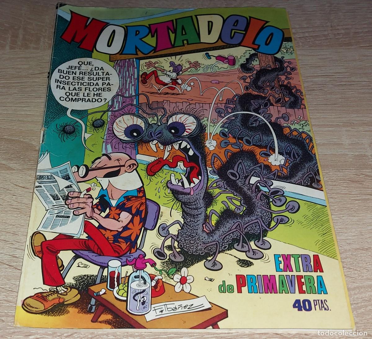 Tebeos: MORTADELO EXTRA PRIMAVERA A&Ntilde;O 1976 40 ptas BRUGUERA