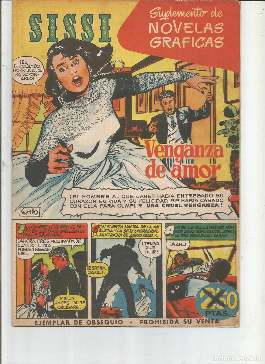 Tebeos: SISSI SUPLEMENTO DE NOVELAS GR&Aacute;FICAS N&ordm; 1 EDITORIAL BRUGUERA