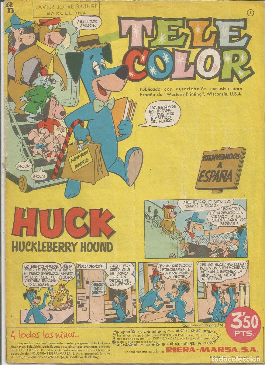 Tebeos: TELE COLOR N&ordm; 1 EDITORIAL BRUGUERA