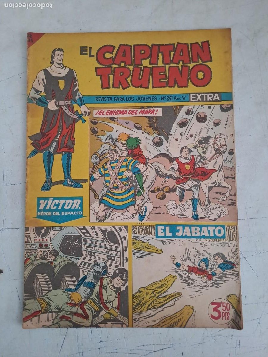 Tebeos: El capit&aacute;n trueno extra 241, Bruguera en muy buen estado Bolsa DA