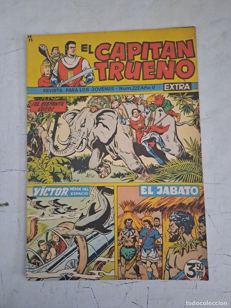 Tebeos: El capit&aacute;n trueno extra 222, Bruguera en muy buen estado Bolsa DA