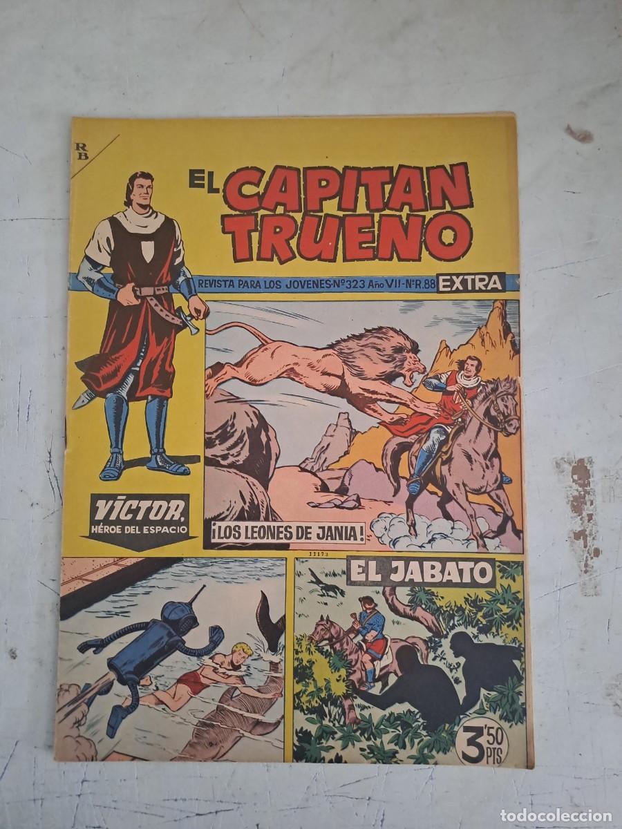 Tebeos: El capit&aacute;n trueno extra 323, Bruguera en perfecto estado Bolsa DA