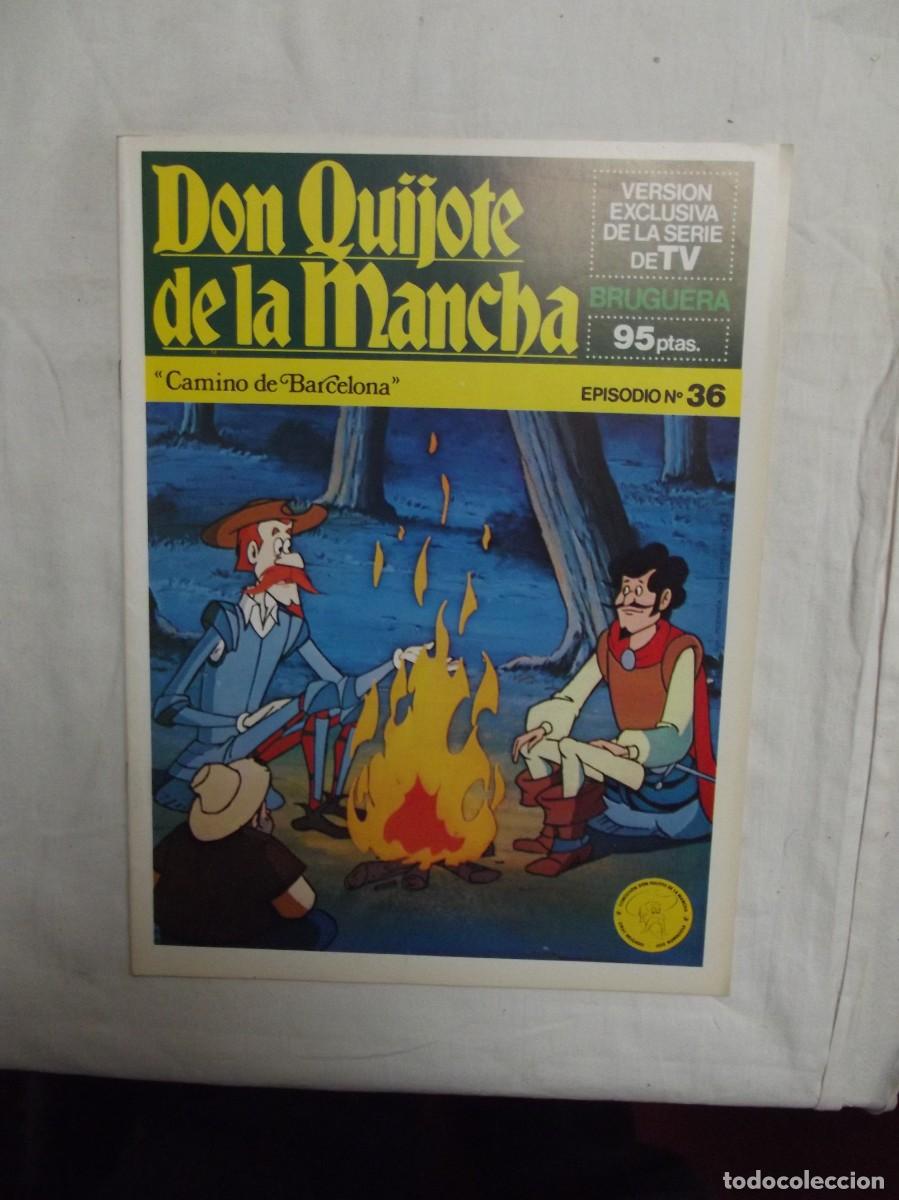 Tebeos: DON QUIJOTE DE LA MANCHA EPISODIO N&ordm; 36 CAMINO DE BARCELONA ( BRUGUERA )