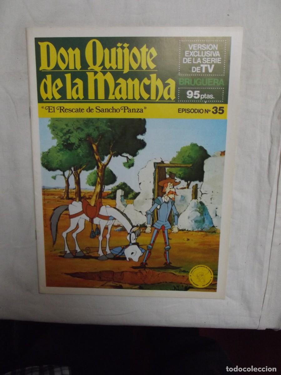 Tebeos: DON QUIJOTE DE LA MANCHA EPISODIO N&ordm; 35 EL RESCATE DE SANCHO PANZA ( BRUGUERA )