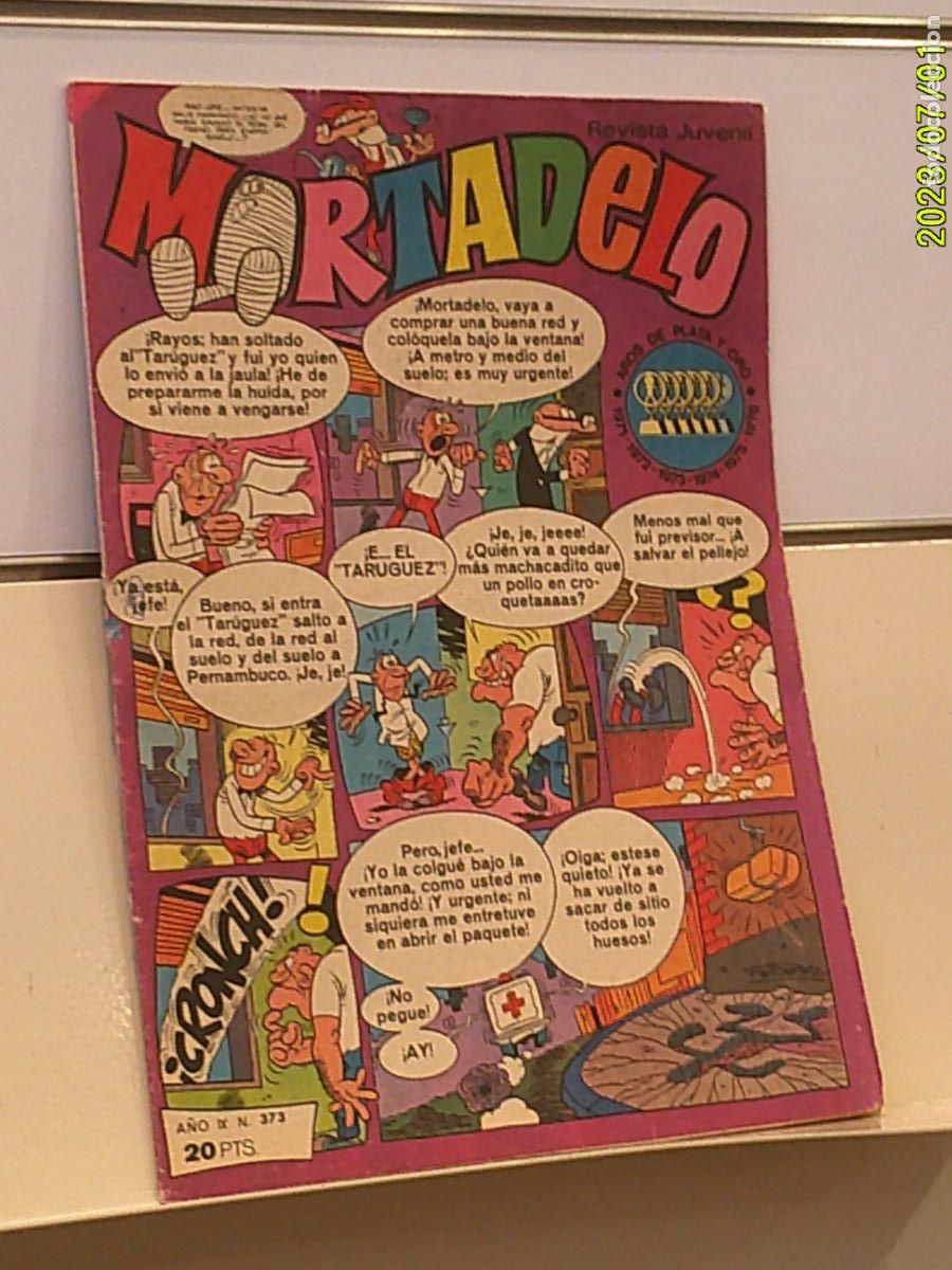 Tebeos: MORTADELO A&Ntilde;O IX N&ordm; 373 - BRUGUERA 1978