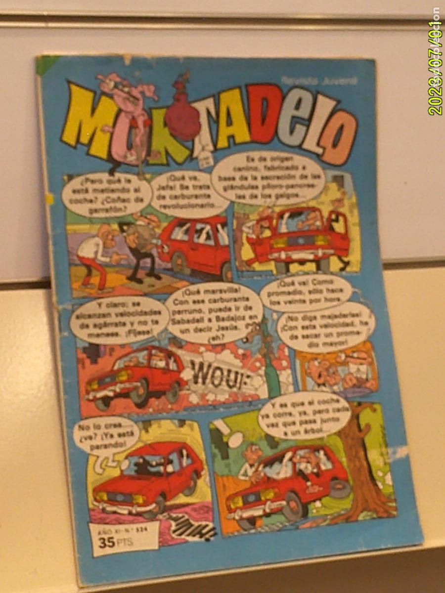 Tebeos: MORTADELO A&Ntilde;O XI N&ordm; 524 - BRUGUERA 1980